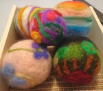 Bolas --> frente: Cilene e Mariana --> fundo: Fátima e Tâniz centro: Alice